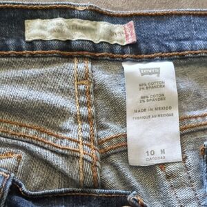 Levi's Blue Straight Leg Women's Jeans